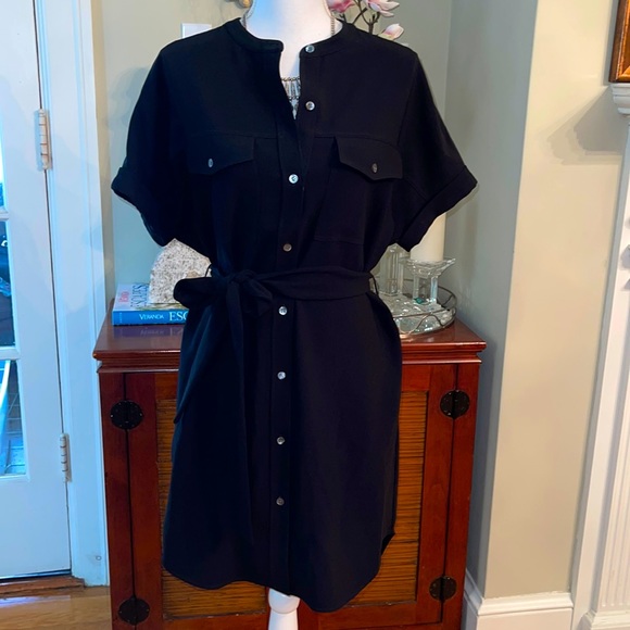 Theory Dresses Theory Belted Shirt Dress Poshmark